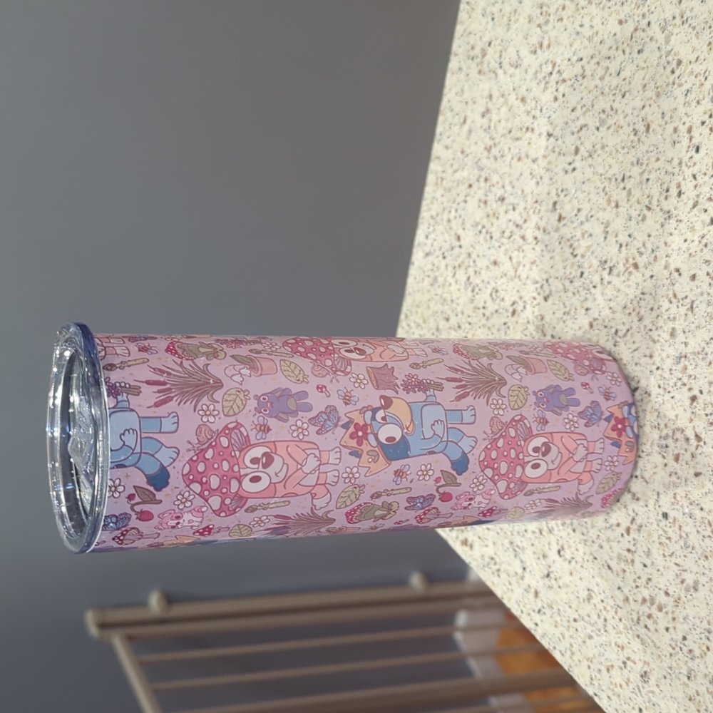 Fairy bluey tumbler